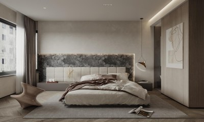 侘寂卧室3D模型下载